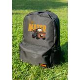 Mcqueen Mater Cars Baskılı Siyah Sırt Çantası Sevgili Unisex 
